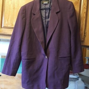 Harris/Wallace 100% wool blazer